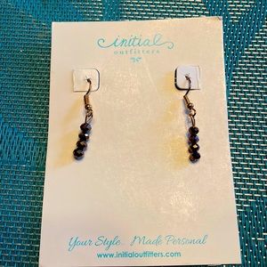 Small stone earrings